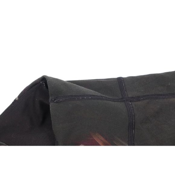 Lululemon Women's S/M Scoop‎ Neck Tank Racerback Midnight Iris Black Dark Floral - Picture 11 of 14